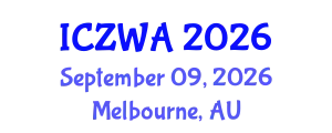 International Conference on Zoology and Wild Animals (ICZWA) September 09, 2026 - Melbourne, Australia