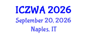 International Conference on Zoology and Wild Animals (ICZWA) September 20, 2026 - Naples, Italy