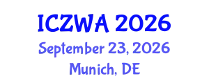 International Conference on Zoology and Wild Animals (ICZWA) September 23, 2026 - Munich, Germany