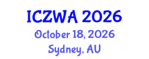 International Conference on Zoology and Wild Animals (ICZWA) October 18, 2026 - Sydney, Australia
