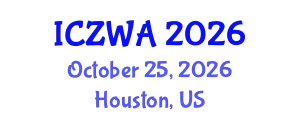 International Conference on Zoology and Wild Animals (ICZWA) October 25, 2026 - Houston, United States