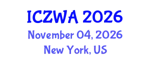 International Conference on Zoology and Wild Animals (ICZWA) November 04, 2026 - New York, United States