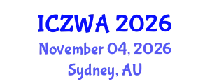 International Conference on Zoology and Wild Animals (ICZWA) November 04, 2026 - Sydney, Australia