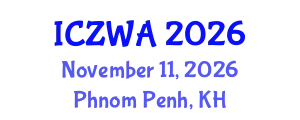 International Conference on Zoology and Wild Animals (ICZWA) November 11, 2026 - Phnom Penh, Cambodia