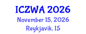 International Conference on Zoology and Wild Animals (ICZWA) November 15, 2026 - Reykjavik, Iceland