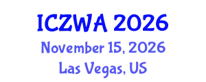 International Conference on Zoology and Wild Animals (ICZWA) November 15, 2026 - Las Vegas, United States