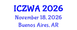 International Conference on Zoology and Wild Animals (ICZWA) November 18, 2026 - Buenos Aires, Argentina
