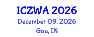 International Conference on Zoology and Wild Animals (ICZWA) December 09, 2026 - Goa, India