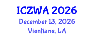 International Conference on Zoology and Wild Animals (ICZWA) December 13, 2026 - Vientiane, Laos