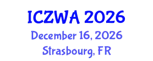 International Conference on Zoology and Wild Animals (ICZWA) December 16, 2026 - Strasbourg, France