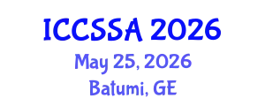 International Conference on Computer Sciences, Softwares and Applications (ICCSSA) May 25, 2026 - Batumi, Georgia