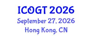 International Conference on Oil and Gas Transportation (ICOGT) September 27, 2026 - Hong Kong, China