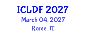 International Conference on Law and Digital Forensics (ICLDF) March 04, 2027 - Rome, Italy
