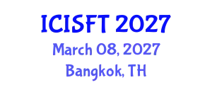 International Conference on Iron, Steel and Forming Technologies (ICISFT) March 08, 2027 - Bangkok, Thailand