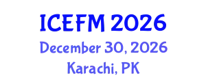 International Conference on Environmental Friendly Materials (ICEFM) December 30, 2026 - Karachi, Pakistan