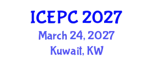 International Conference on Ethnopharmacology and Pharmaceutical Chemistry (ICEPC) March 24, 2027 - Kuwait, Kuwait