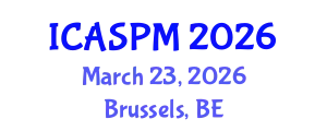 International Conference on Anesthesiology, Surgery and Perioperative Medicine (ICASPM) March 23, 2026 - Brussels, Belgium