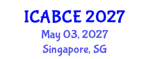 International Conference on Architecture, Building and Civil Engineering (ICABCE) May 03, 2027 - Singapore, Singapore