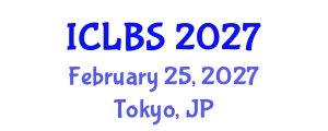 International Conference on Life and Biomedical Sciences (ICLBS) February 25, 2027 - Tokyo, Japan