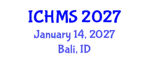 International Conference on Health and Medical Science (ICHMS) January 14, 2027 - Bali, Indonesia