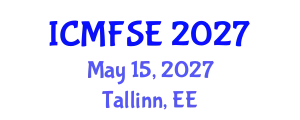 International Conference on Mathematical Finance, Statistics and Economics (ICMFSE) May 15, 2027 - Tallinn, Estonia
