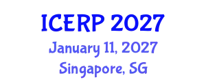 International Conference on Ethics, Religion and Philosophy (ICERP) January 11, 2027 - Singapore, Singapore
