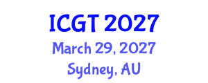 International Conference on Gas Turbines (ICGT) March 29, 2027 - Sydney, Australia