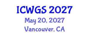 International Conference on Women and Gender Studies (ICWGS) May 20, 2027 - Vancouver, Canada