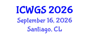International Conference on Women and Gender Studies (ICWGS) September 16, 2026 - Santiago, Chile