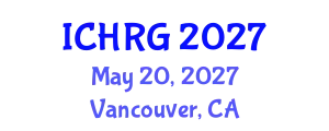 International Conference on Human Rights and Gender (ICHRG) May 20, 2027 - Vancouver, Canada