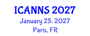 International Conference on Artificial Neural Networks Systems (ICANNS) January 25, 2027 - Paris, France