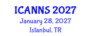 International Conference on Artificial Neural Networks Systems (ICANNS) January 28, 2027 - Istanbul, Turkey