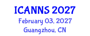 International Conference on Artificial Neural Networks Systems (ICANNS) February 03, 2027 - Guangzhou, China