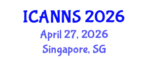 International Conference on Artificial Neural Networks Systems (ICANNS) April 27, 2026 - Singapore, Singapore