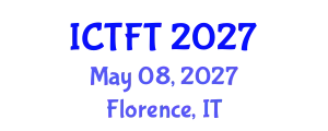 International Conference on Turbulent Flows and Turbulence (ICTFT) May 08, 2027 - Florence, Italy