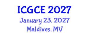 International Conference on Geosynthetics in Civil Engineering (ICGCE) January 23, 2027 - Maldives, Maldives