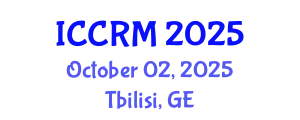 International Conference on Conflict Resolution and Management (ICCRM) October 02, 2025 - Tbilisi, Georgia