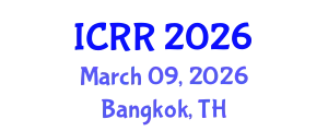 International Conference on Radiography and Radiotherapy (ICRR) March 09, 2026 - Bangkok, Thailand