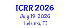 International Conference on Radiography and Radiotherapy (ICRR) July 19, 2026 - Helsinki, Finland