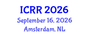 International Conference on Radiography and Radiotherapy (ICRR) September 16, 2026 - Amsterdam, Netherlands