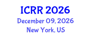 International Conference on Radiography and Radiotherapy (ICRR) December 09, 2026 - New York, United States