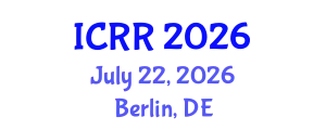 International Conference on Radiography and Radiotherapy (ICRR) July 22, 2026 - Berlin, Germany