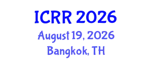 International Conference on Radiography and Radiotherapy (ICRR) August 19, 2026 - Bangkok, Thailand