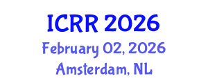 International Conference on Radiography and Radiotherapy (ICRR) February 02, 2026 - Amsterdam, Netherlands