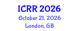 International Conference on Radiography and Radiotherapy (ICRR) October 21, 2026 - London, United Kingdom