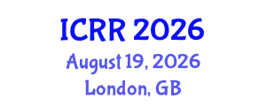 International Conference on Radiography and Radiotherapy (ICRR) August 19, 2026 - London, United Kingdom