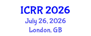 International Conference on Radiography and Radiotherapy (ICRR) July 26, 2026 - London, United Kingdom