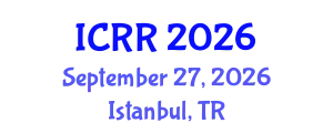 International Conference on Radiography and Radiotherapy (ICRR) September 27, 2026 - Istanbul, Turkey