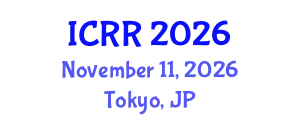 International Conference on Radiography and Radiotherapy (ICRR) November 11, 2026 - Tokyo, Japan