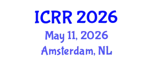 International Conference on Radiography and Radiotherapy (ICRR) May 11, 2026 - Amsterdam, Netherlands